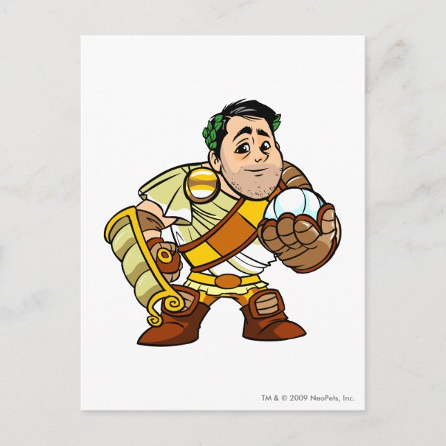 El Picklesaur Staff Altador Player Postcard (Front)