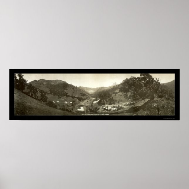 El Portal Yosemite CA Photo 1908 Poster (Front)