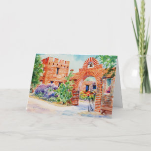 El Presidito 1957 greeting card