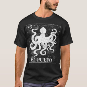 El Pulpo Spanish octopus graphic t  T-Shirt