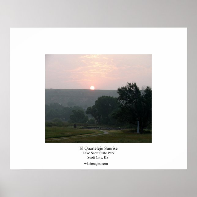 El Quartelejo Sunrise Poster (Front)