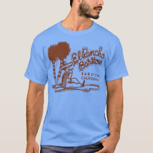 El Rancho Barstow Retro Defunct Restaurant Bar T-Shirt