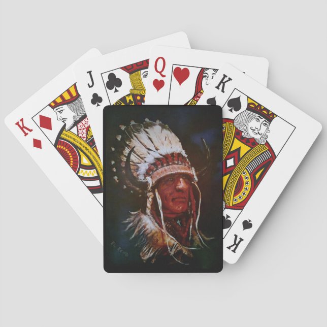 "El Reno Chief" Classic Playing Cards (Back)