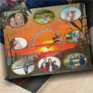 El Rio Pitillal Family Photo Collage 2009 Jigsaw Puzzle