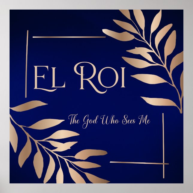 El Roi 3 (Sapphire/Gold) Poster (Front)