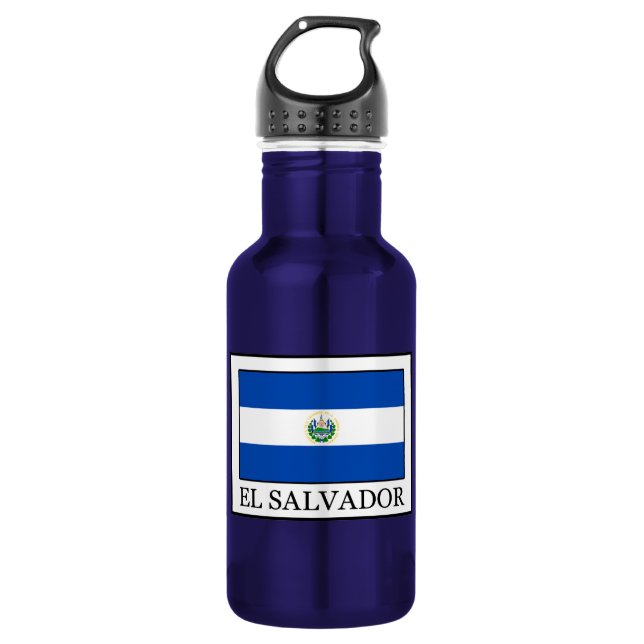 El Salvador 532 Ml Water Bottle (Front)