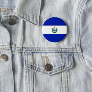 El Salvador 6 Cm Round Badge