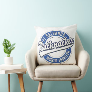 El Salvador backpacker world traveller Cushion