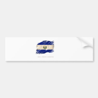 El Salvador Bumper Sticker- Dios Union Libertad Bumper Sticker