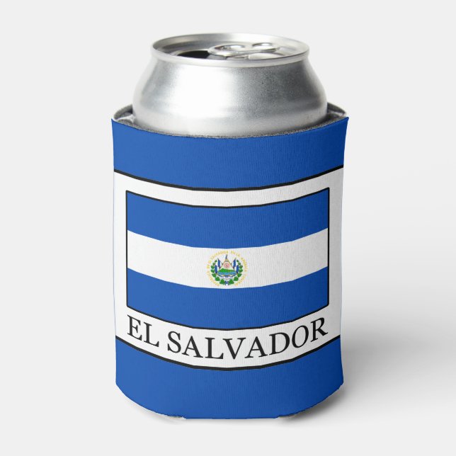 El Salvador Can Cooler (Can Front)