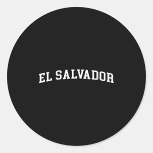 El Salvador  Classic Round Sticker