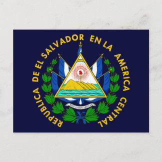 El Salvador COA Postcard