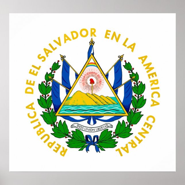 El Salvador COA Poster (Front)