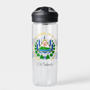 El Salvador Coat of Arms, Flag, El Salvador Water Bottle