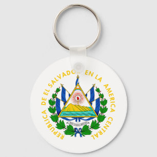 El Salvador coat of arms Key Ring