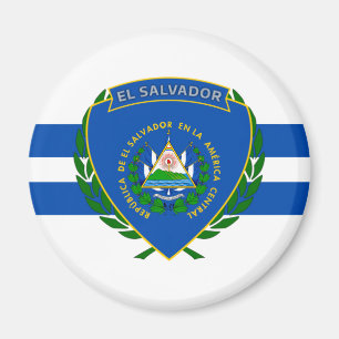 El Salvador Coat of Arms Magnet