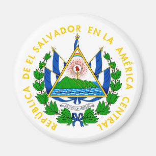 El Salvador country coat arms symbol emblem flag Magnet