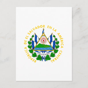 El Salvador - emblem/flag/coat of arms/symbol Postcard