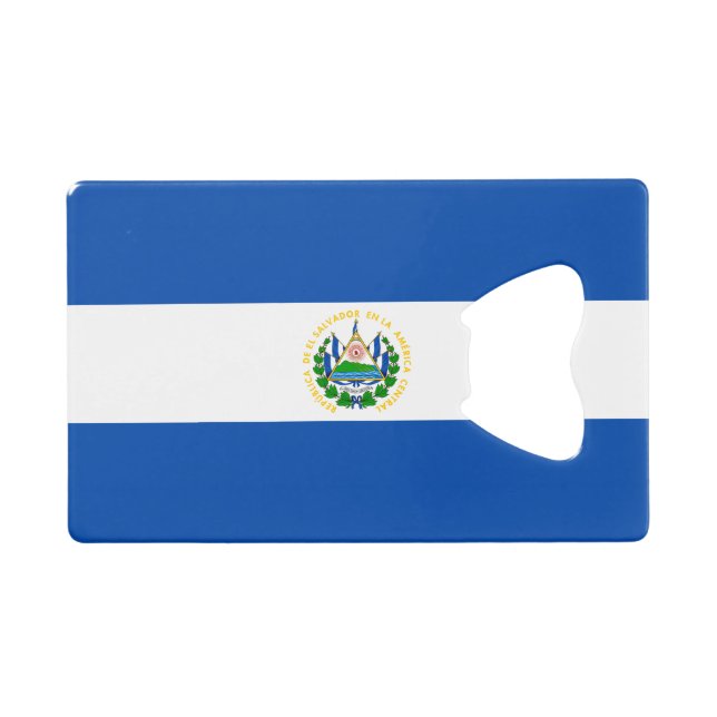 El Salvador Flag (Front (Horizontal))
