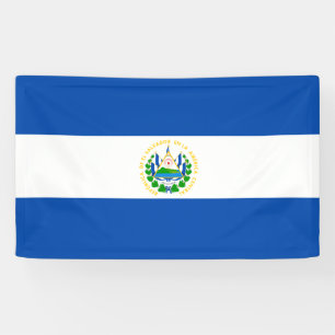 El Salvador flag Banner