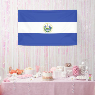 El Salvador flag Banner
