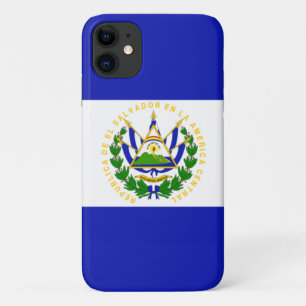 El Salvador flag iPhone 11 Case