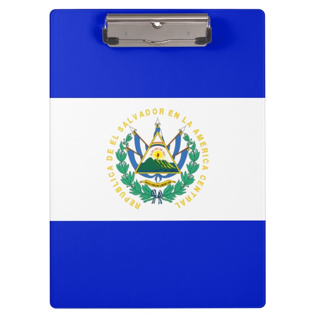 El Salvador flag Clipboard (Front)