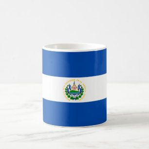 El Salvador Flag Coffee Mug