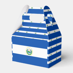 El Salvador flag Favor Box