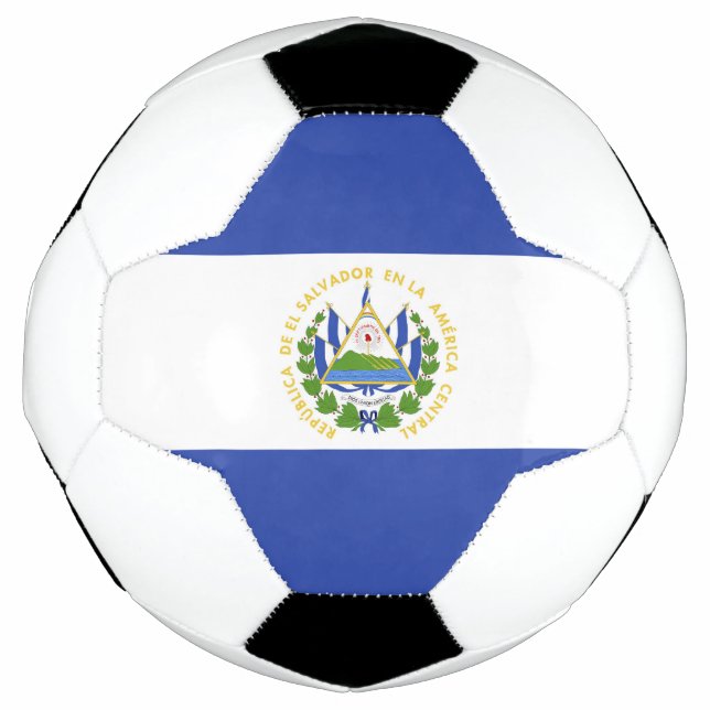 El Salvador flag Football (Front)