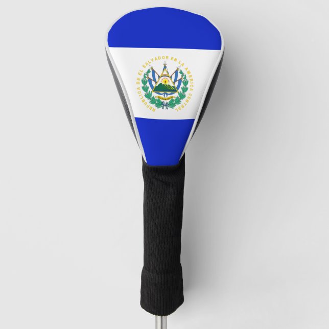 El Salvador flag Golf Head Cover (Front)