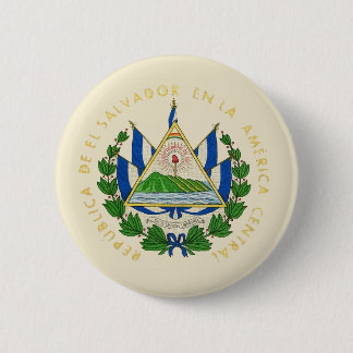 El Salvador Flag Icon Button Pin