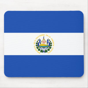 El Salvador Flag Mouse Mat