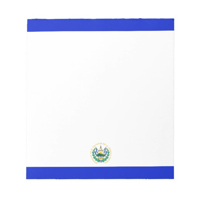 El Salvador flag Notepad (Front)
