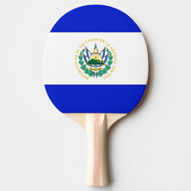 El Salvador flag Ping Pong Paddle (Front)