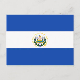El Salvador Flag Postcard