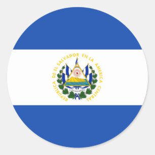 El Salvador Flag Sticker
