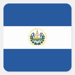 El Salvador Flag Sticker