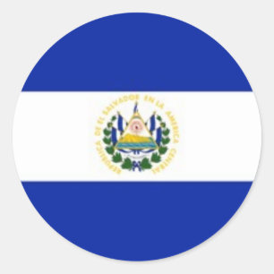 El Salvador flag stickers