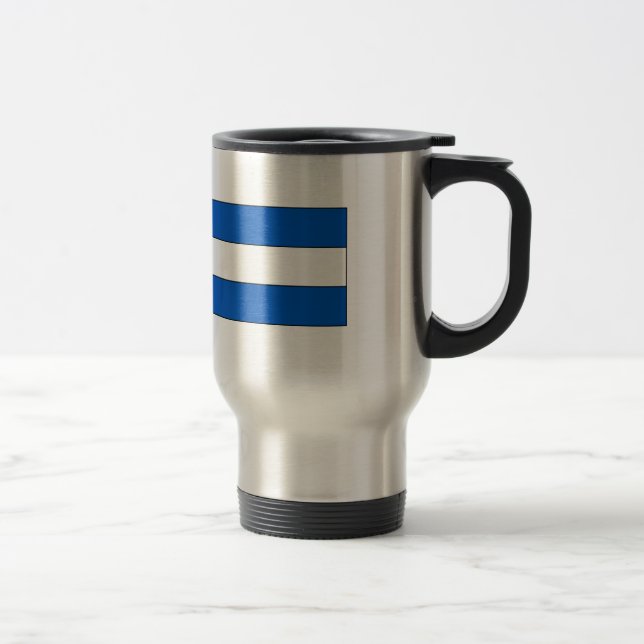 El Salvador Flag T-shirts and Gifts Travel Mug (Right)