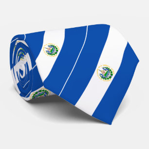 El Salvador Flag Tie