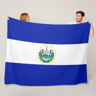 El Salvador Fleece Blanket