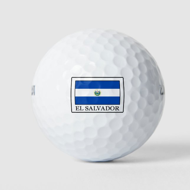 El Salvador Golf Balls (Front)
