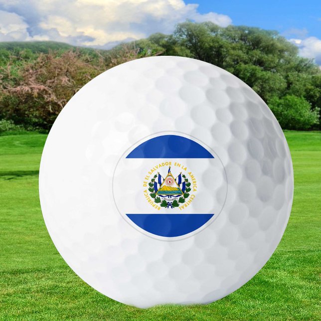 El Salvador Golf Balls, Flag Golfers / Patriots Golf Balls (Creator Uploaded)