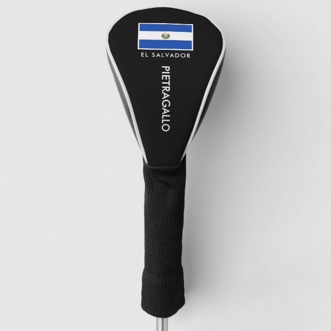 El Salvador Golf Head Cover (Front)