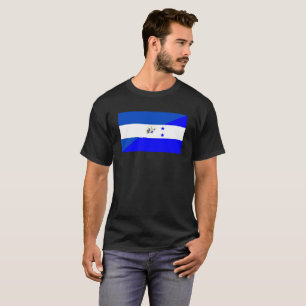el salvador honduras half flag country symbol T-Shirt