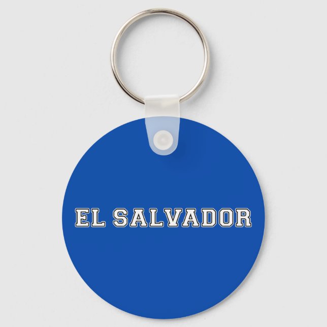El Salvador Key Ring (Front)