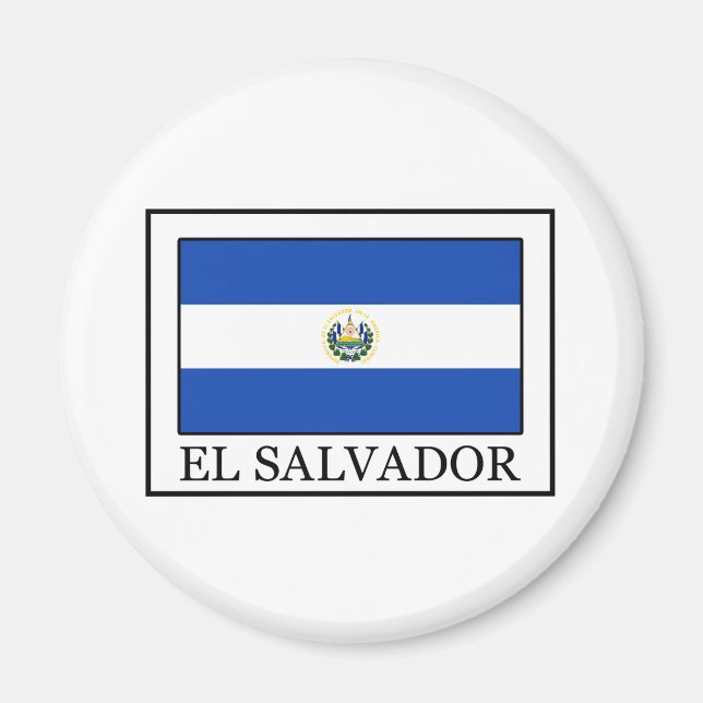 El Salvador Magnet (Front)