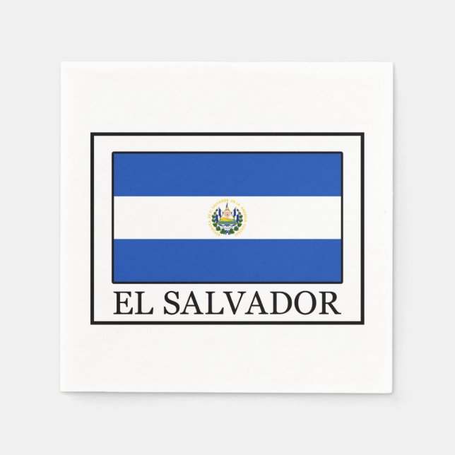 El Salvador Napkin (Front)