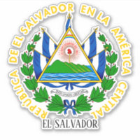 El Salvador National Coat Of Arms Patriotic
